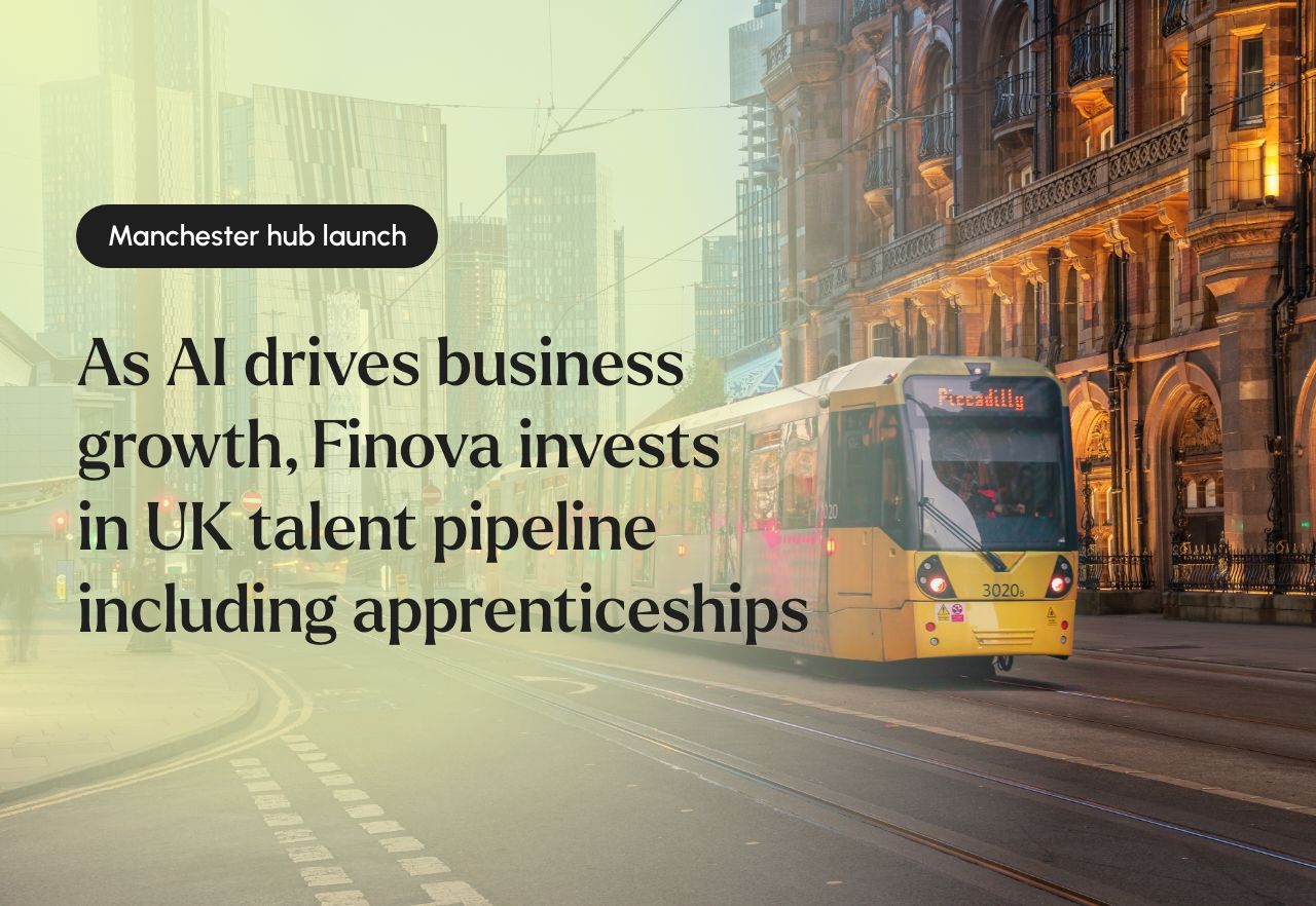 As AI drives business growth, Finova invests in UK talent pipeline including apprenticeships