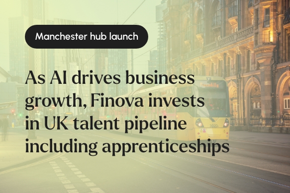 As AI drives business growth, Finova invests in UK talent pipeline including apprenticeships