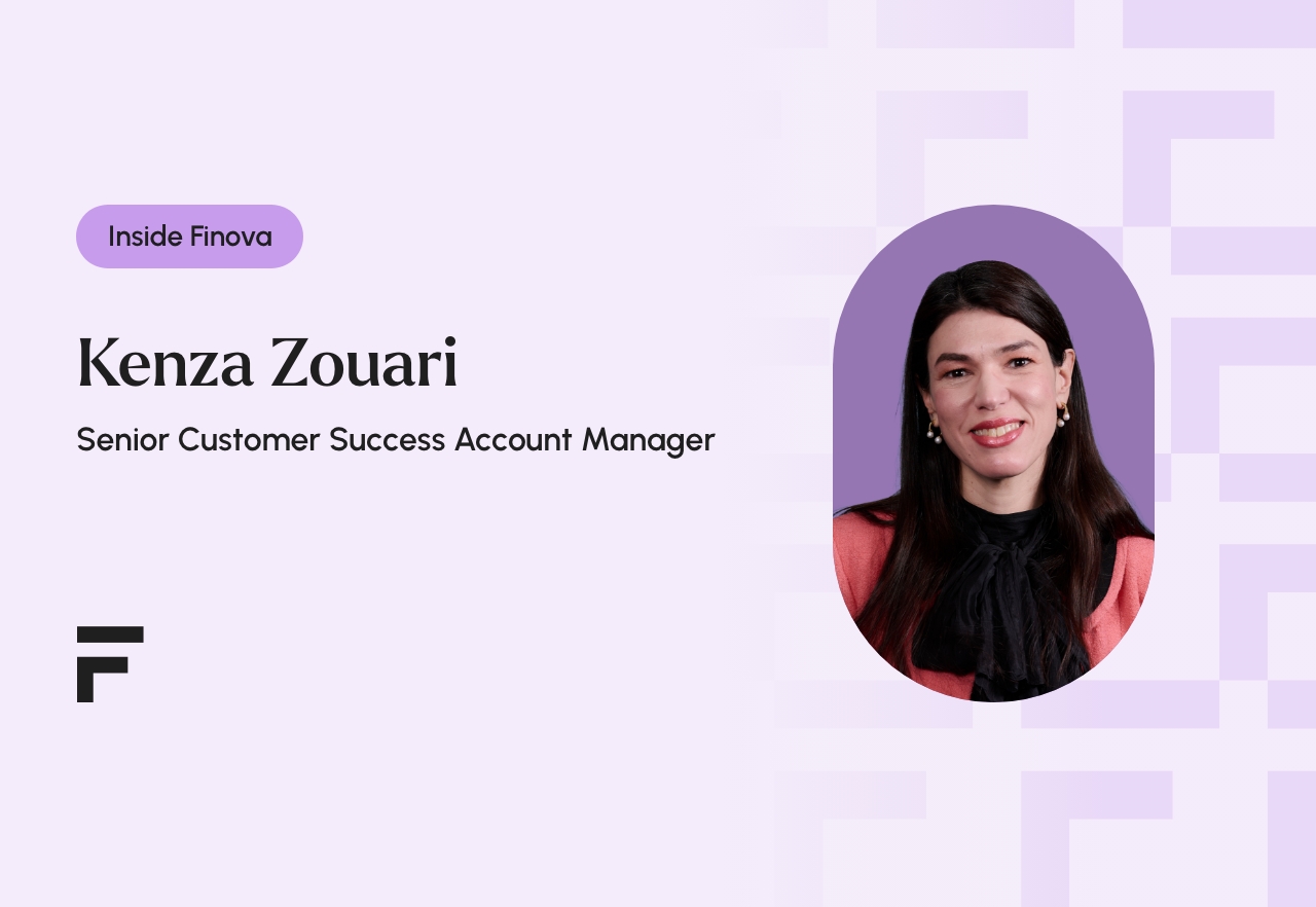 Kenza Zouari, Senior Customer Success Account Manager at Finova