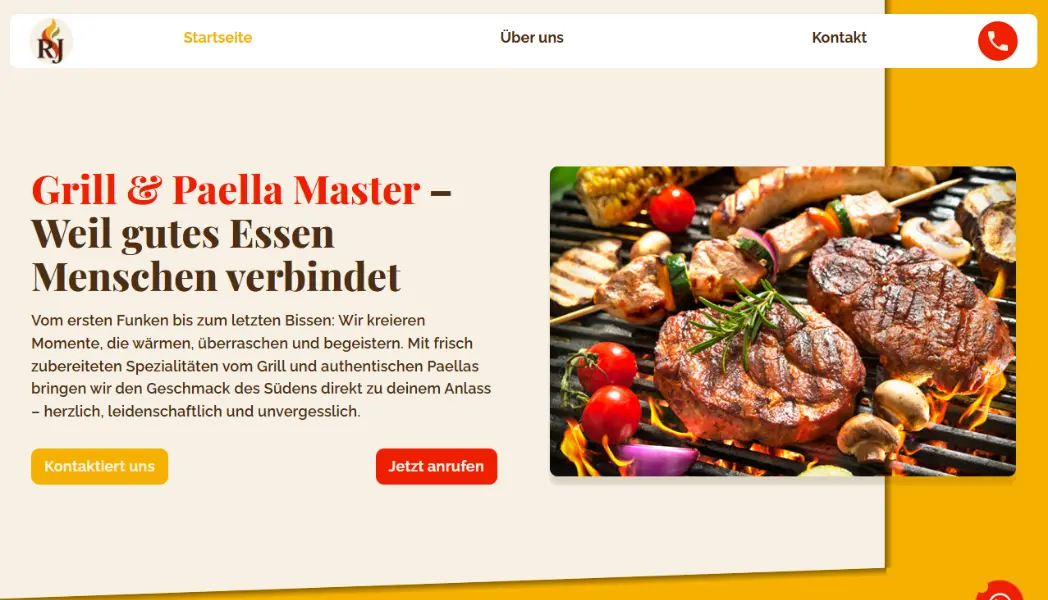 Photo d’un site internet qui a été fait par l’agence 1872
