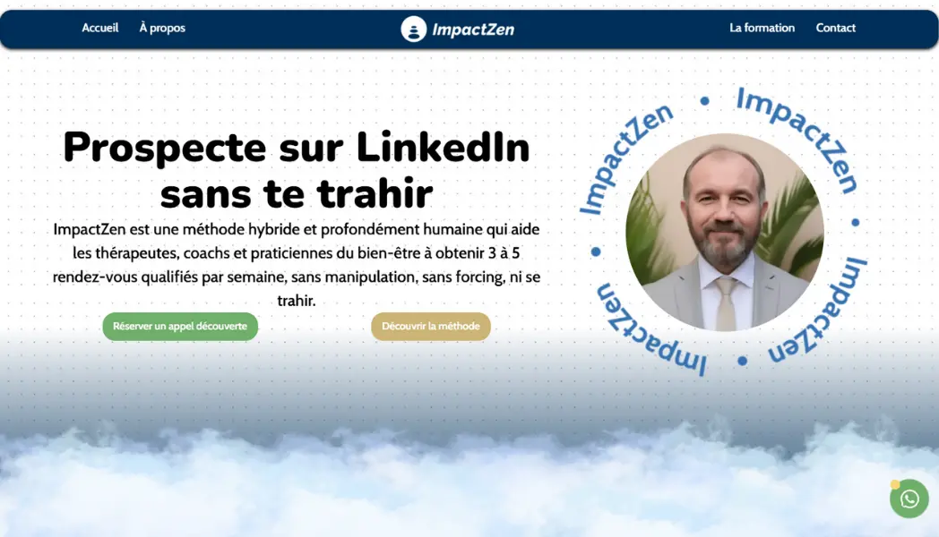 Photo d’un site internet qui a été fait par l’agence 1872
