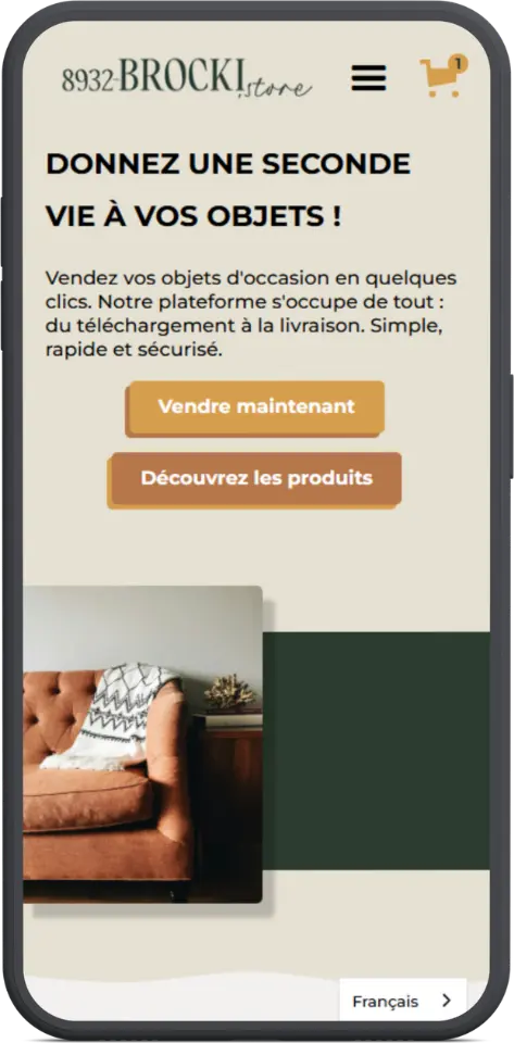 Site internet professionnel conçu par l'Agence 1872 pour une PME en Valais — design soigné et optimisé pour la conversion