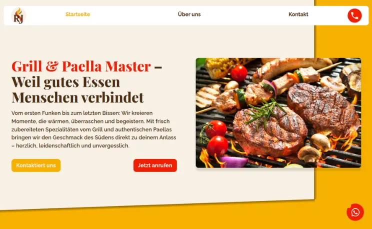 Exemple de site internet professionnel créé en Valais par l'Agence 1872 — design soigné optimisé pour la conversion