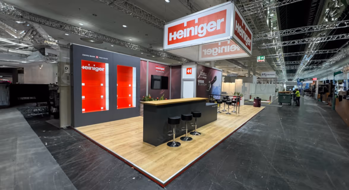 Heininger Messestand