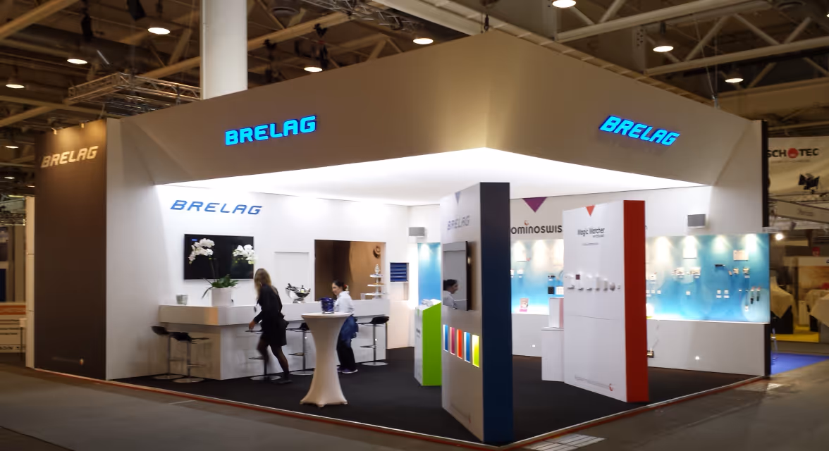 Brelag Messestand