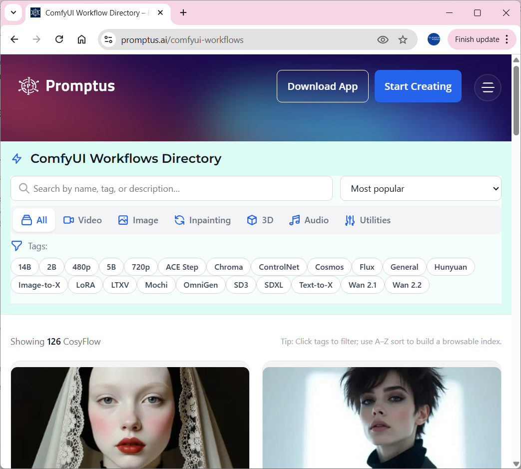 comfyui workflows