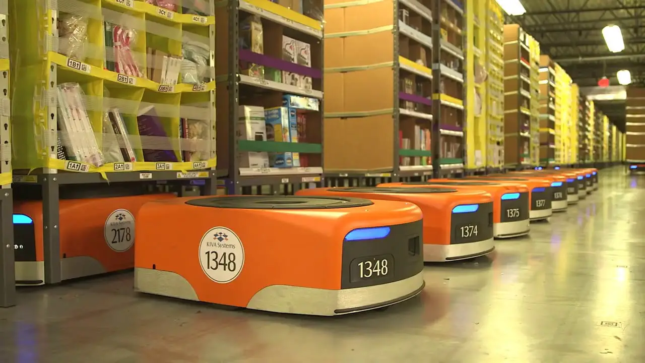 Inside Amazon's Smart Warehouse - Artificial Intelligence +