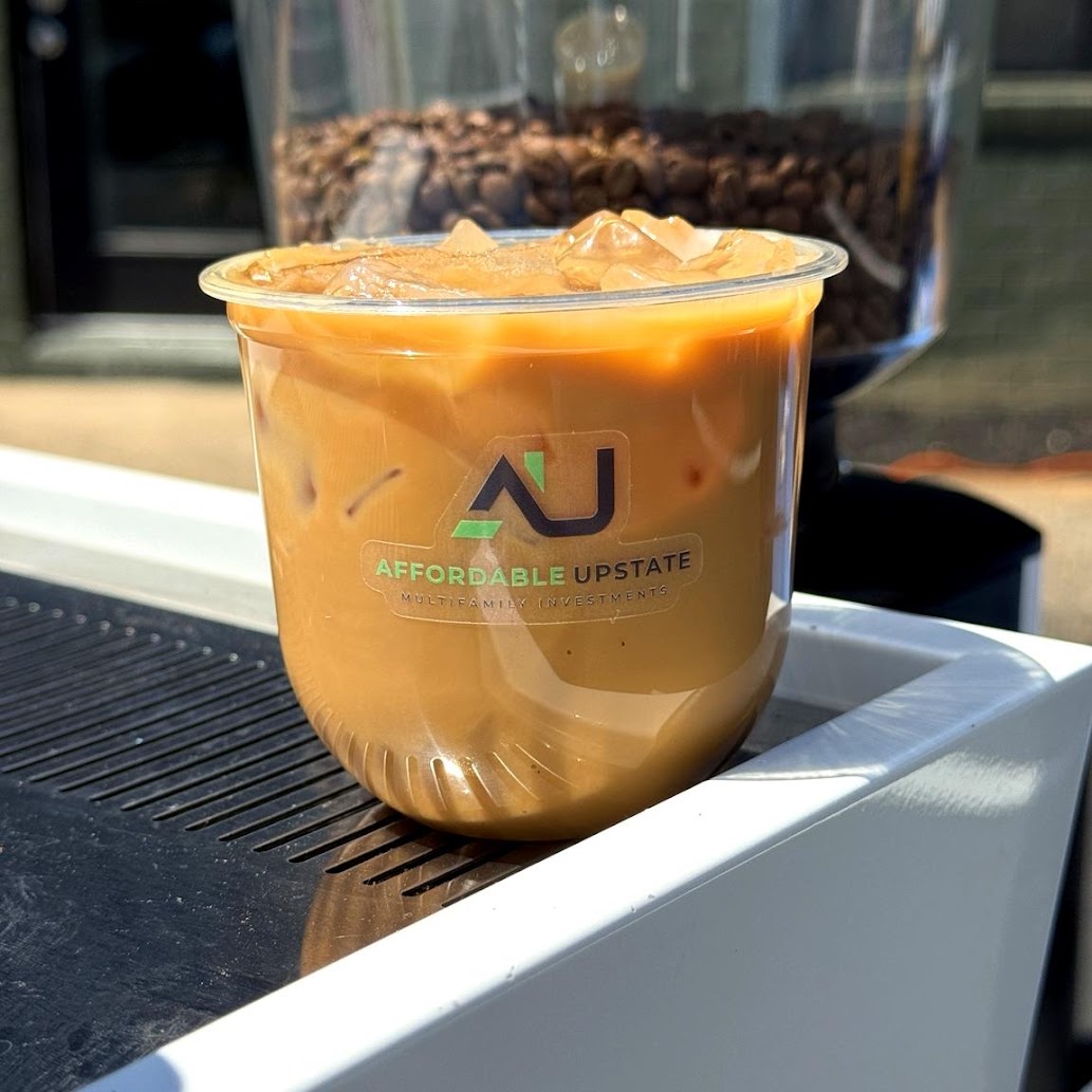 Custom brand cups coffee catering