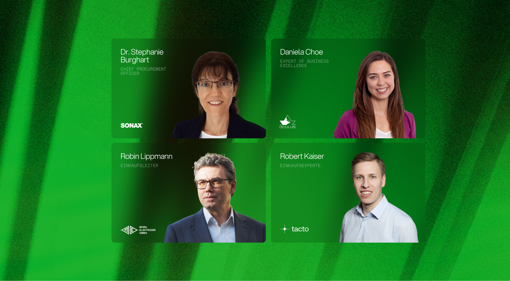 Webinar recording: Innovation in Procurement: The successful concepts of the BME Award winners ME MOBIL ELEKTRONIK, SONAX and OCULUS