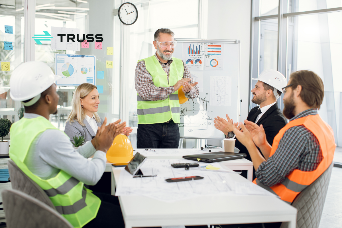 Financial planning for construction company – contractor using Truss Payments platform to streamline cash flow and payments