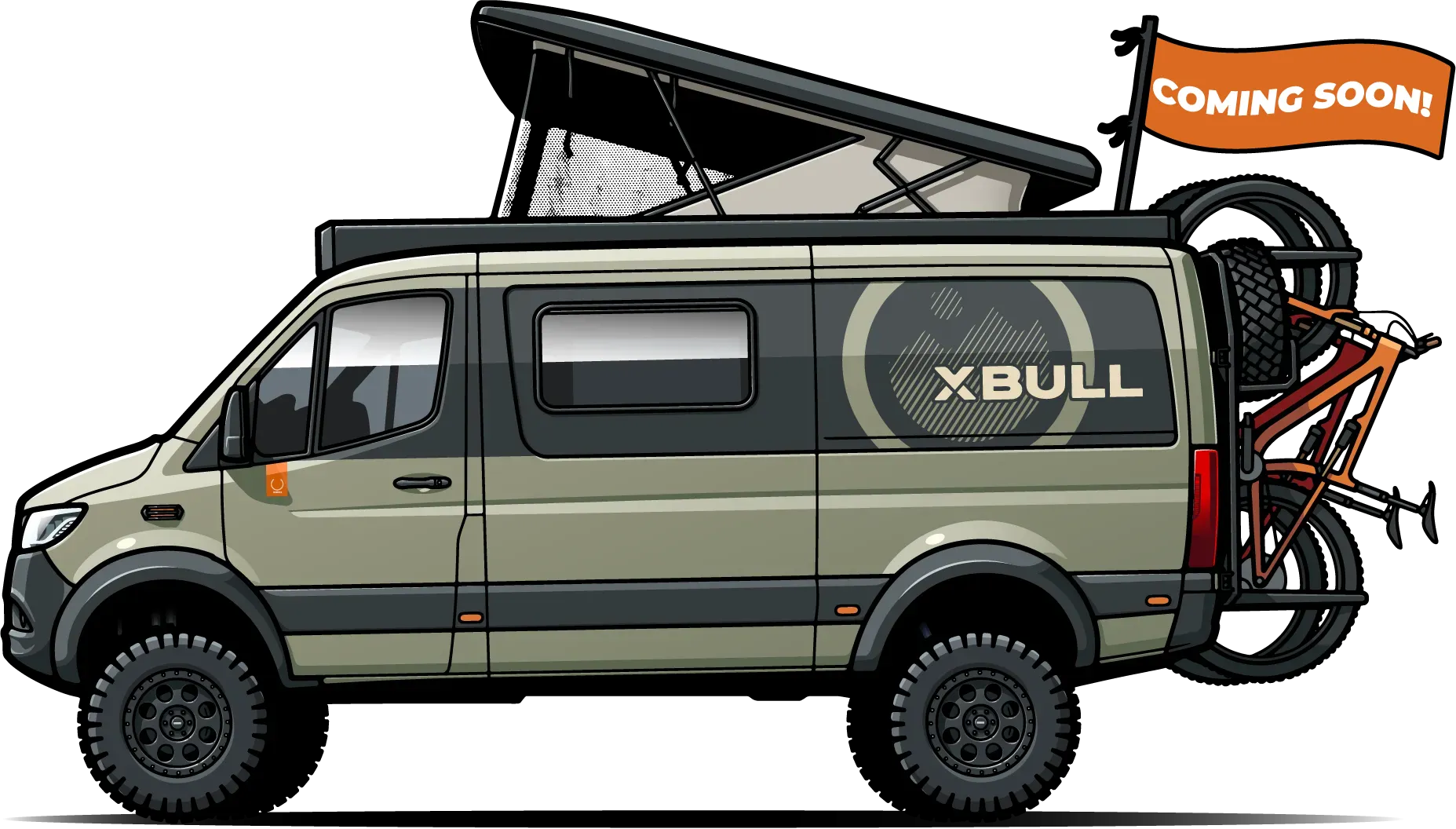 Der X600 von Aussen