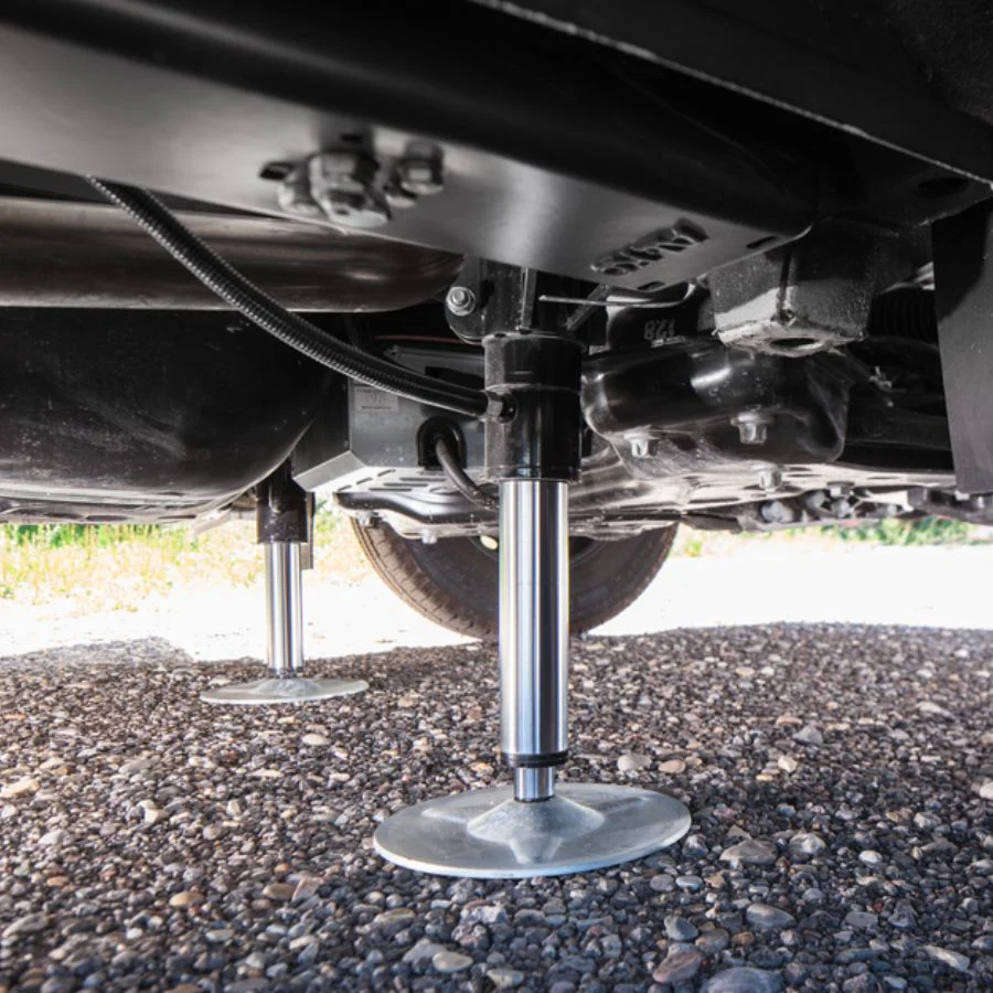 Hydraulische Scherenhubstützanlage 