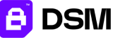 DSM Black Type Logo