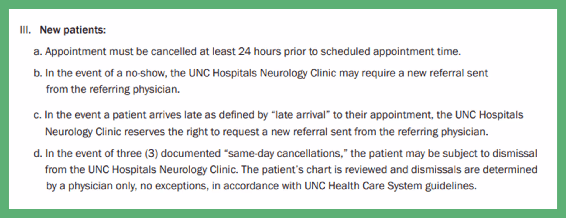 UNCHealthCareNo-ShowPolicy_NewPatients_112019.png