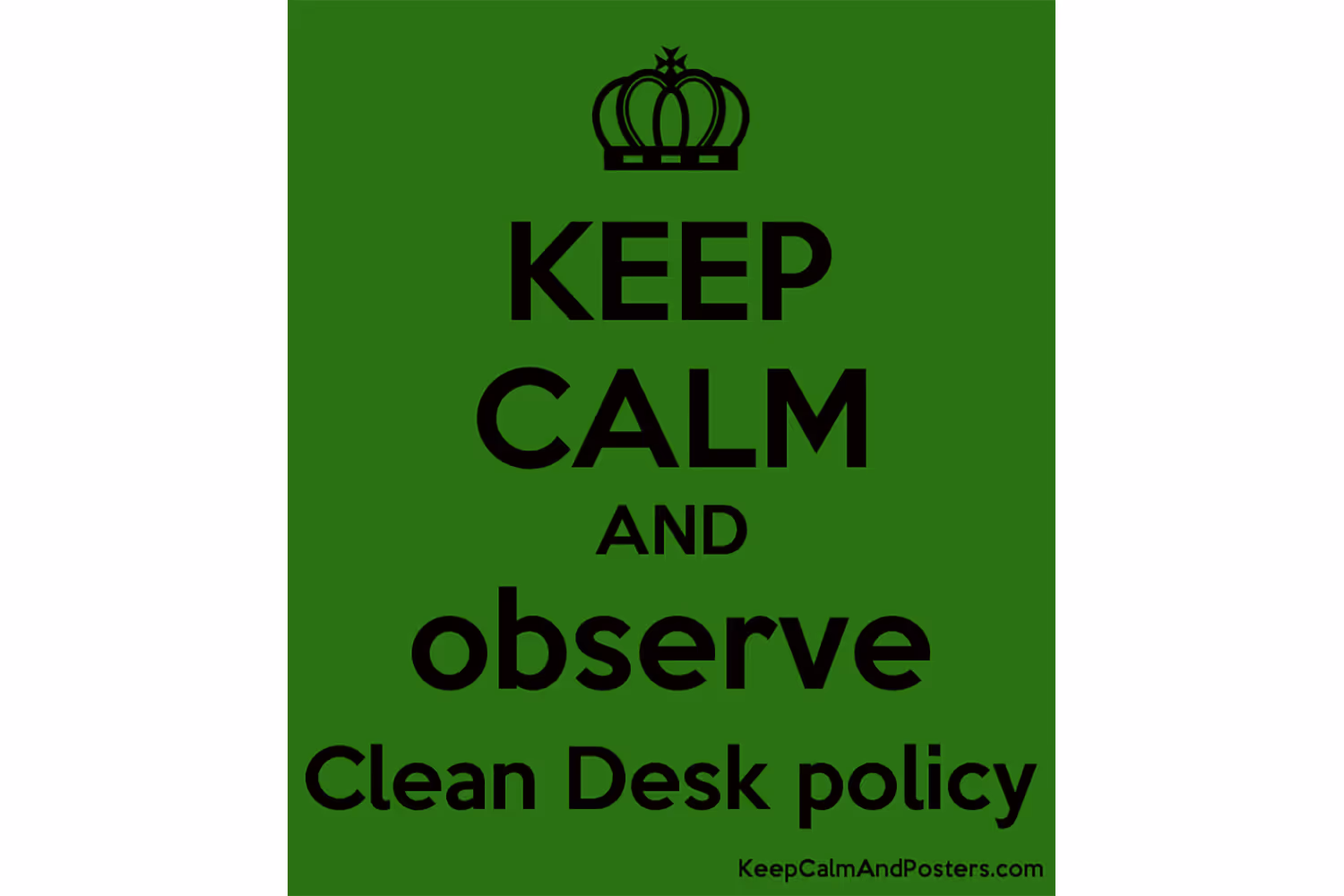 via Keep Calm and Posters