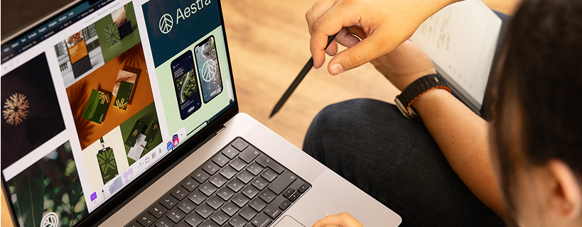 Moodboard digital design et branding