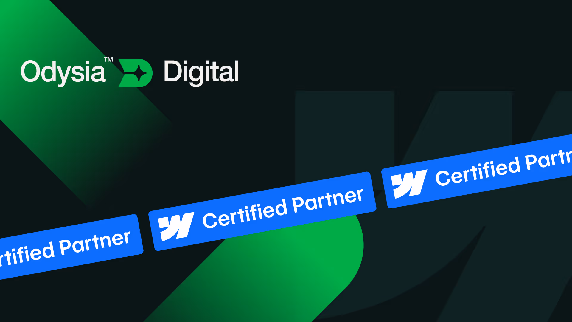 odysia.digital certifiée Webflow Partner