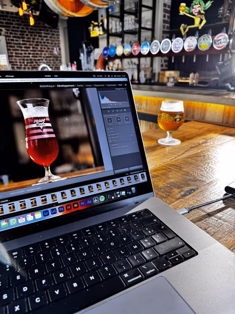 Post-production et retouche photo culinaire pour le contenu digital de Trolls & Croque