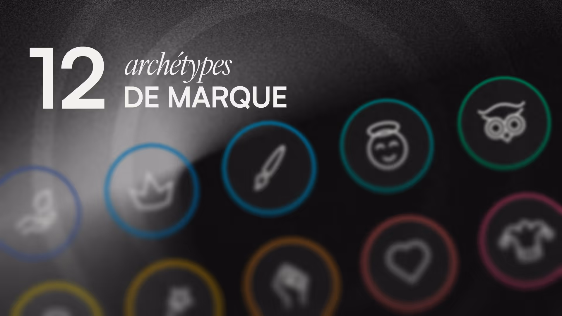 Les 12 archétypes de marque selon Jung répartis en 4 familles