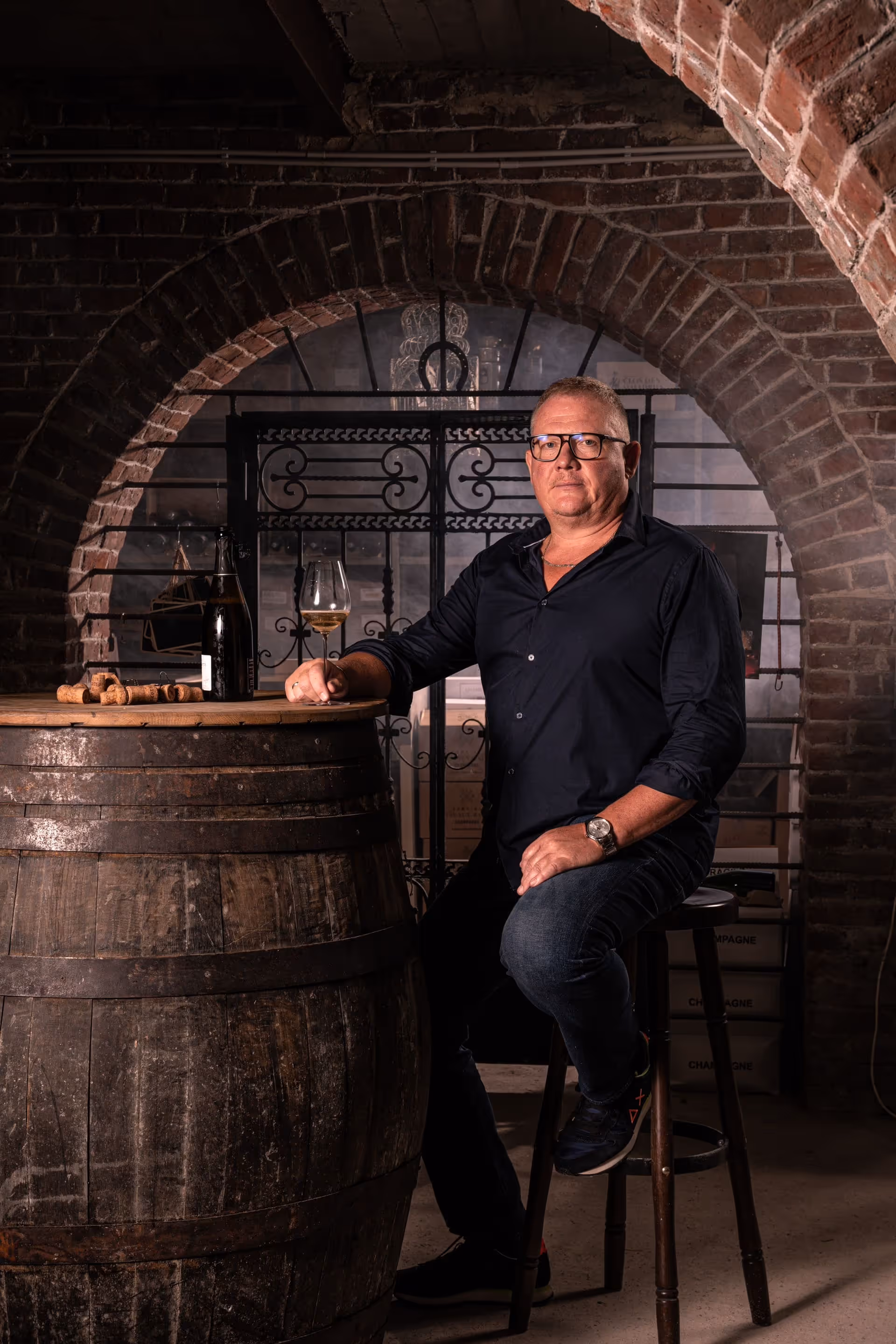 Photo produit champagne haut de gamme courtier Le Cuvelier agence Odysia