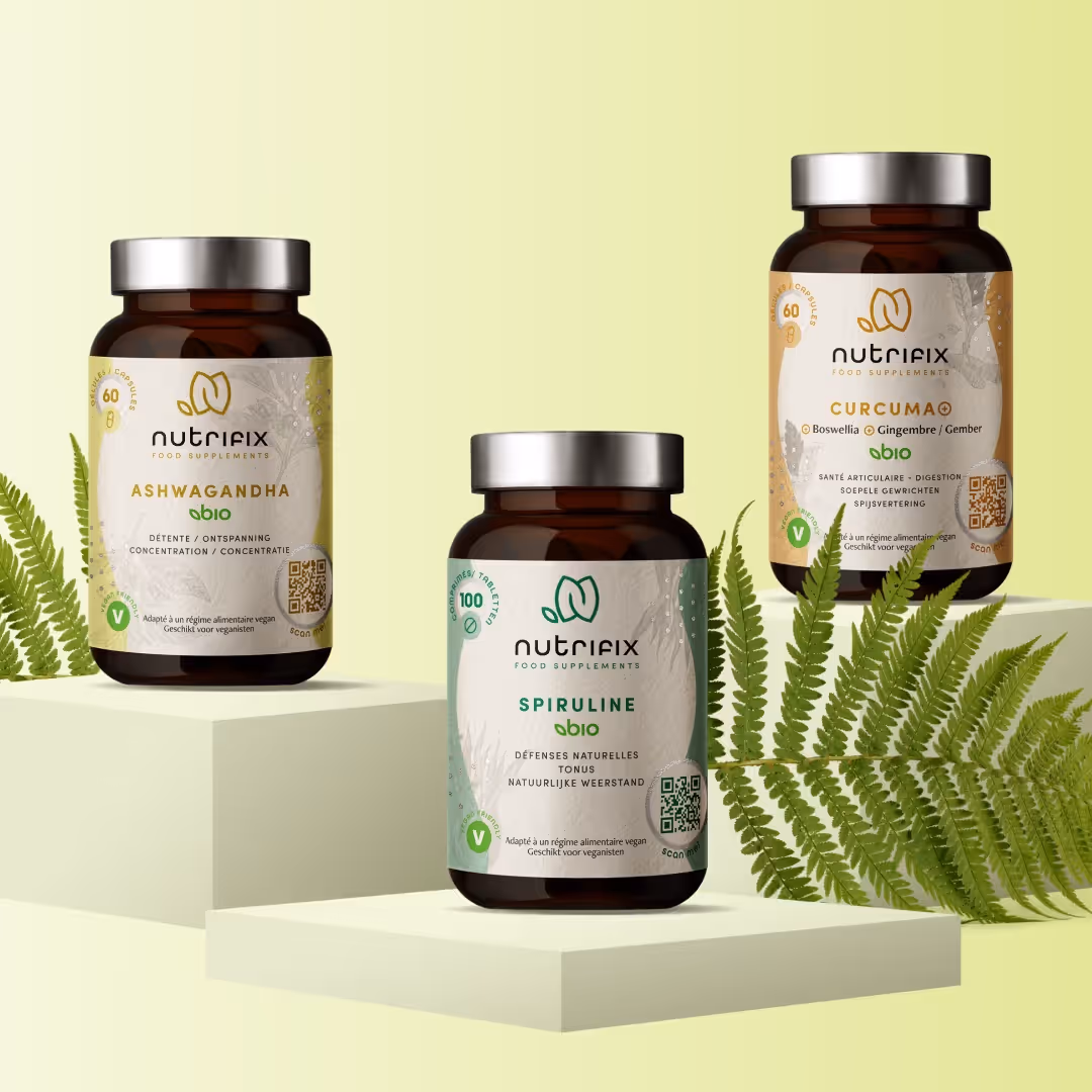 Nutrifix - Odysia Packaging - Création de logo & site web