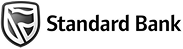 Standard Bank logo in white on a black background.