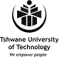 Logo of Tshwane University of Technology with a stylized torch and book icon.