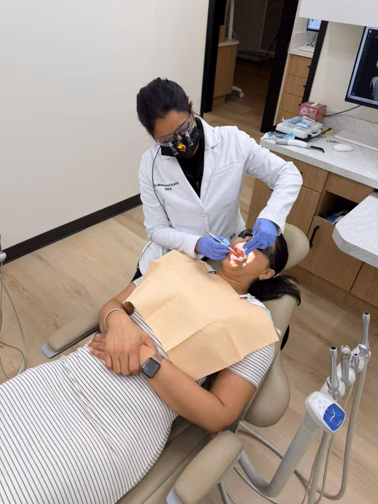Professional molar tooth extraction treatment at Clayton Dental Studio Atascocita