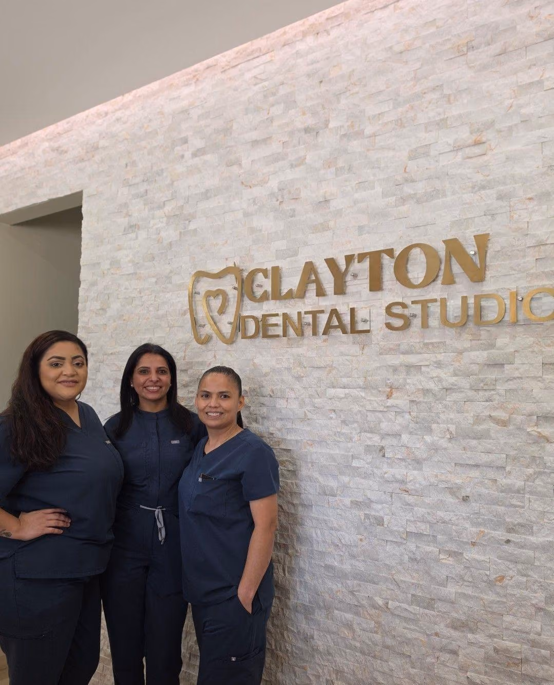 Invisalign clear aligners for teeth straightening at Clayton Dental Studio in Atascocita, TX