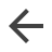 Arrow left icon