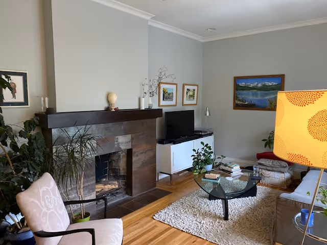 Capitol Hill Living Room before