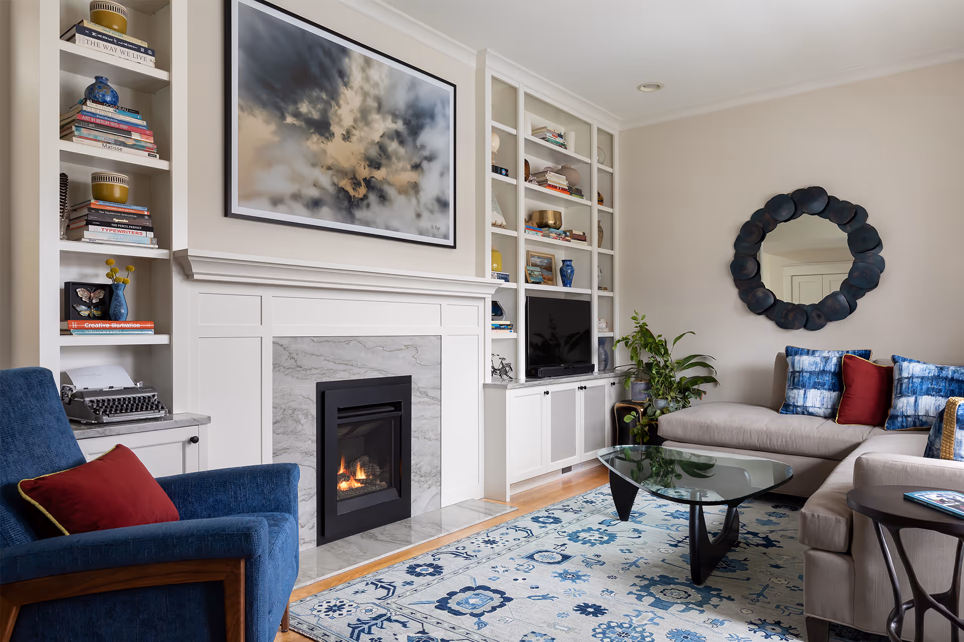 Capitol Hill Living Room after