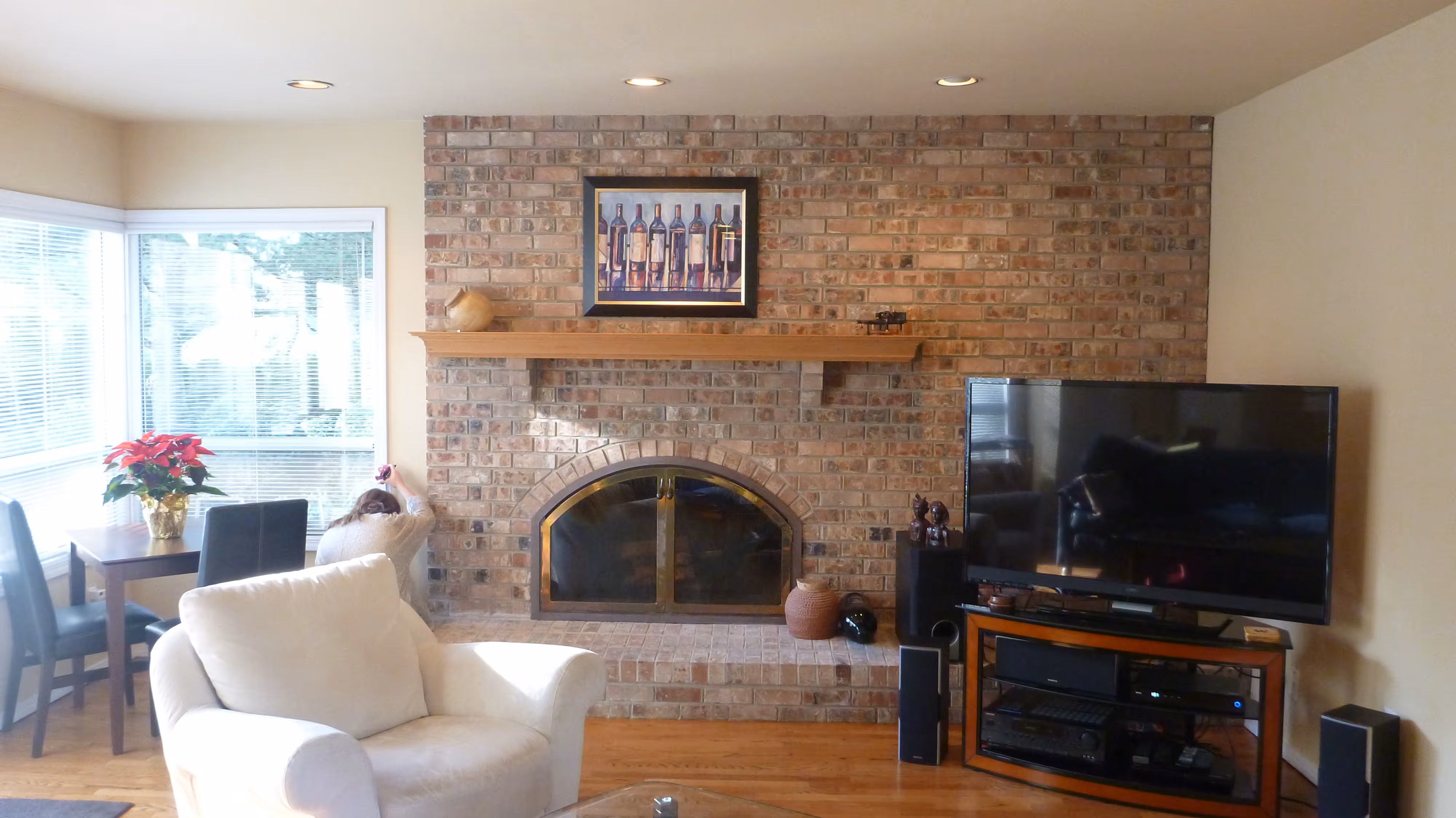 Mill Creek Living Room before