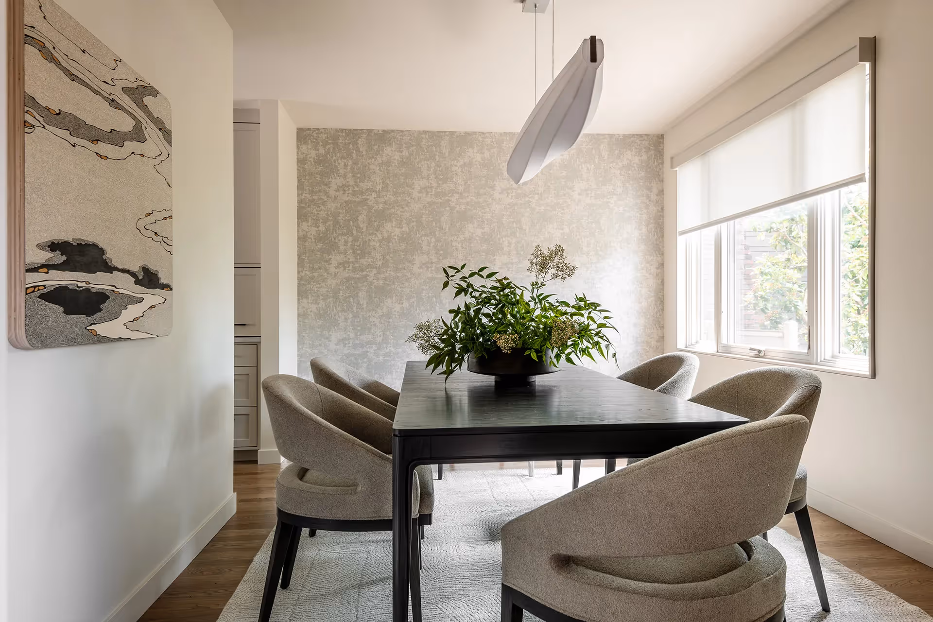 A full down-to-studs craftsman remodel on a historic Capitol Hill street — expanded living spaces, bold color palette, and a remodeled family kitchen.