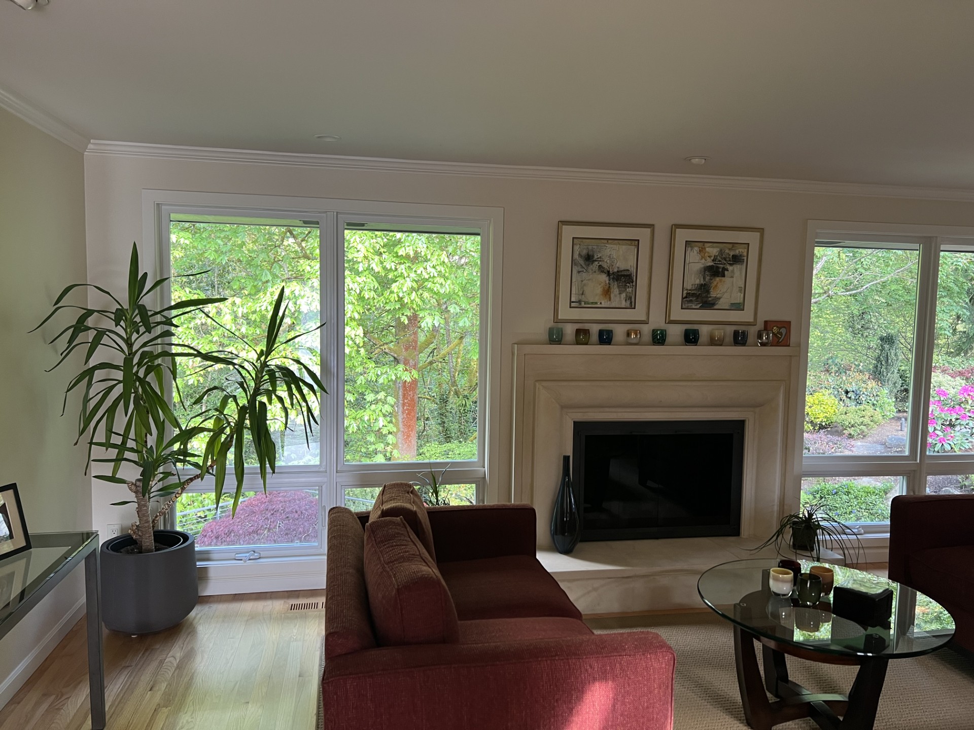North Seattle Living Room before