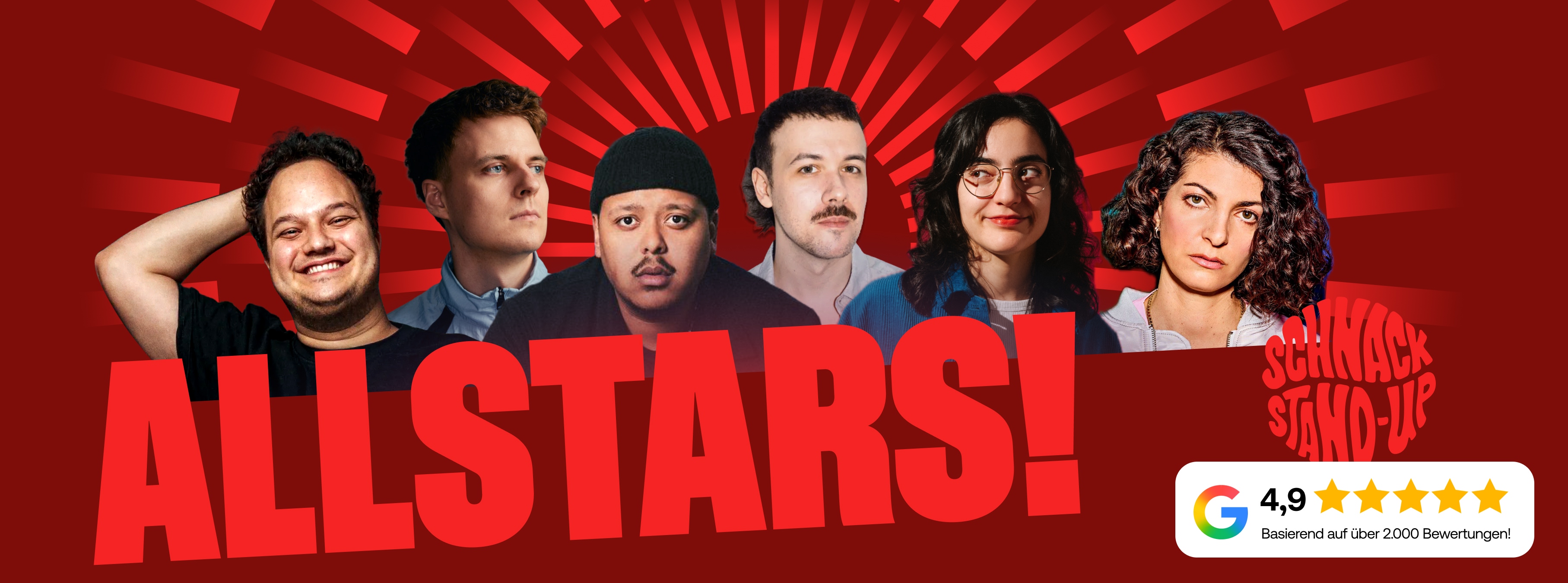 SCHNACK ALLSTARS - Stand-Up Comedy im ADINA Michel