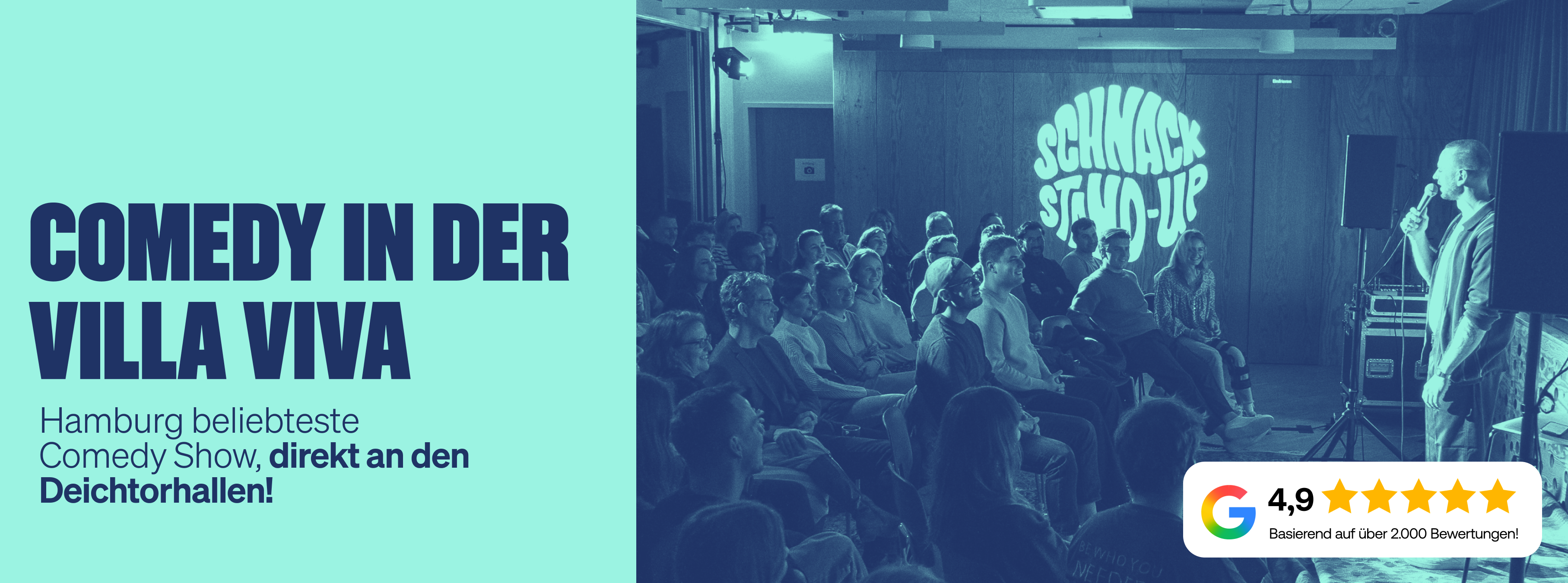 SCHNACK Stand-Up Comedy in der Villa Viva