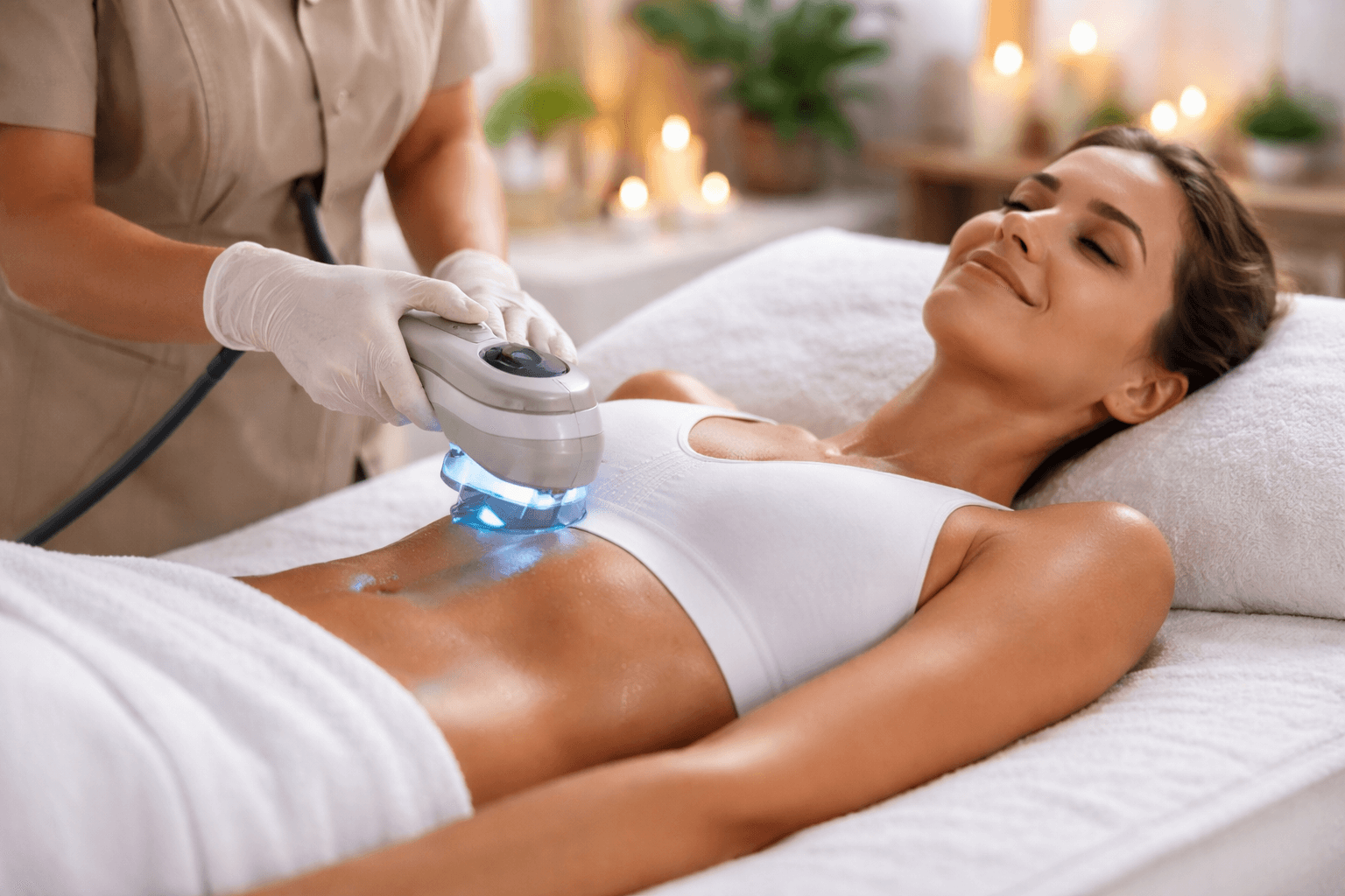 Noninvasive skin body therapy in Tampa improving firmness and elasticity through holistic, collagen-supporting treatments