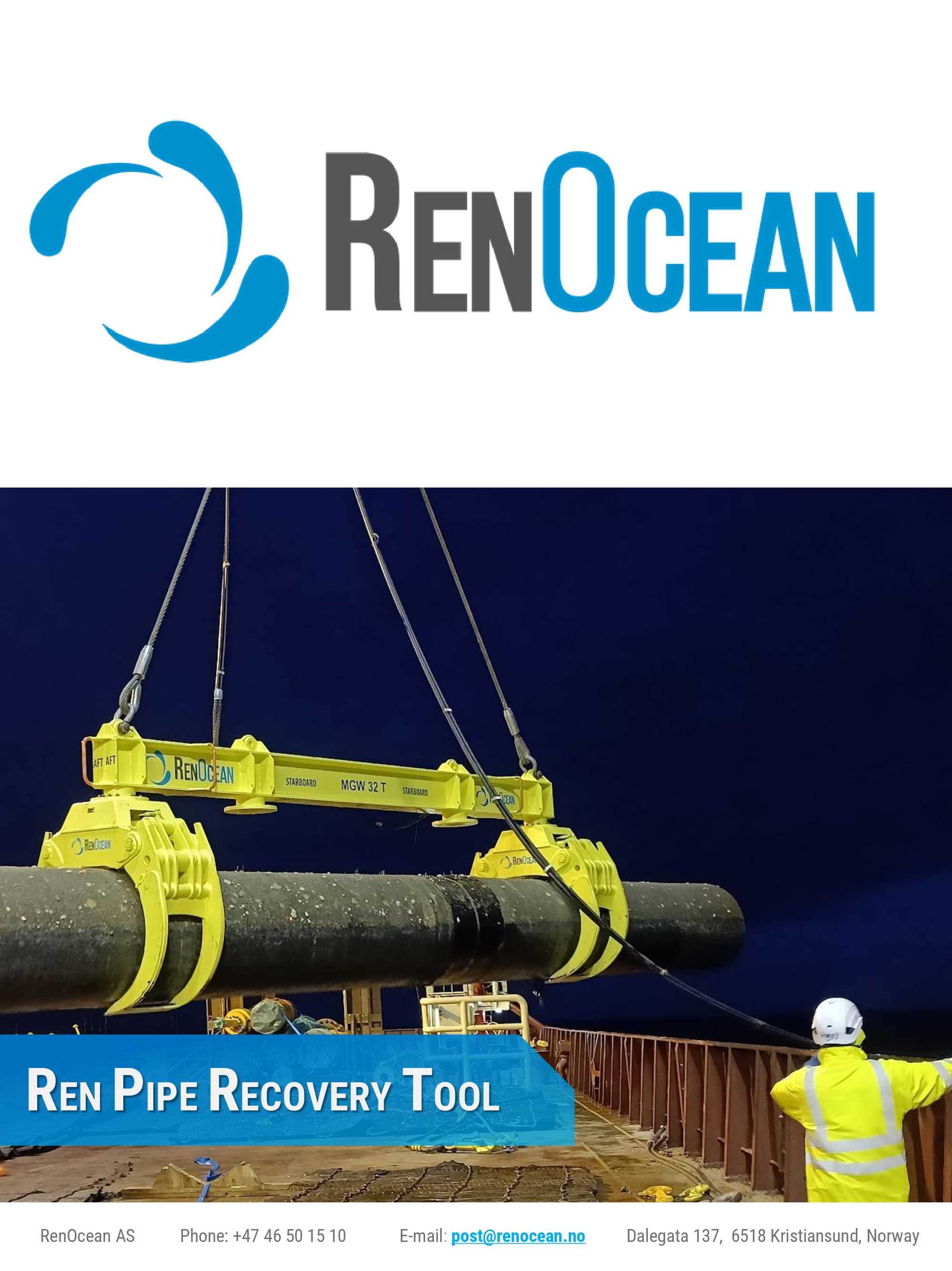 REN Pipe Recovery Tool