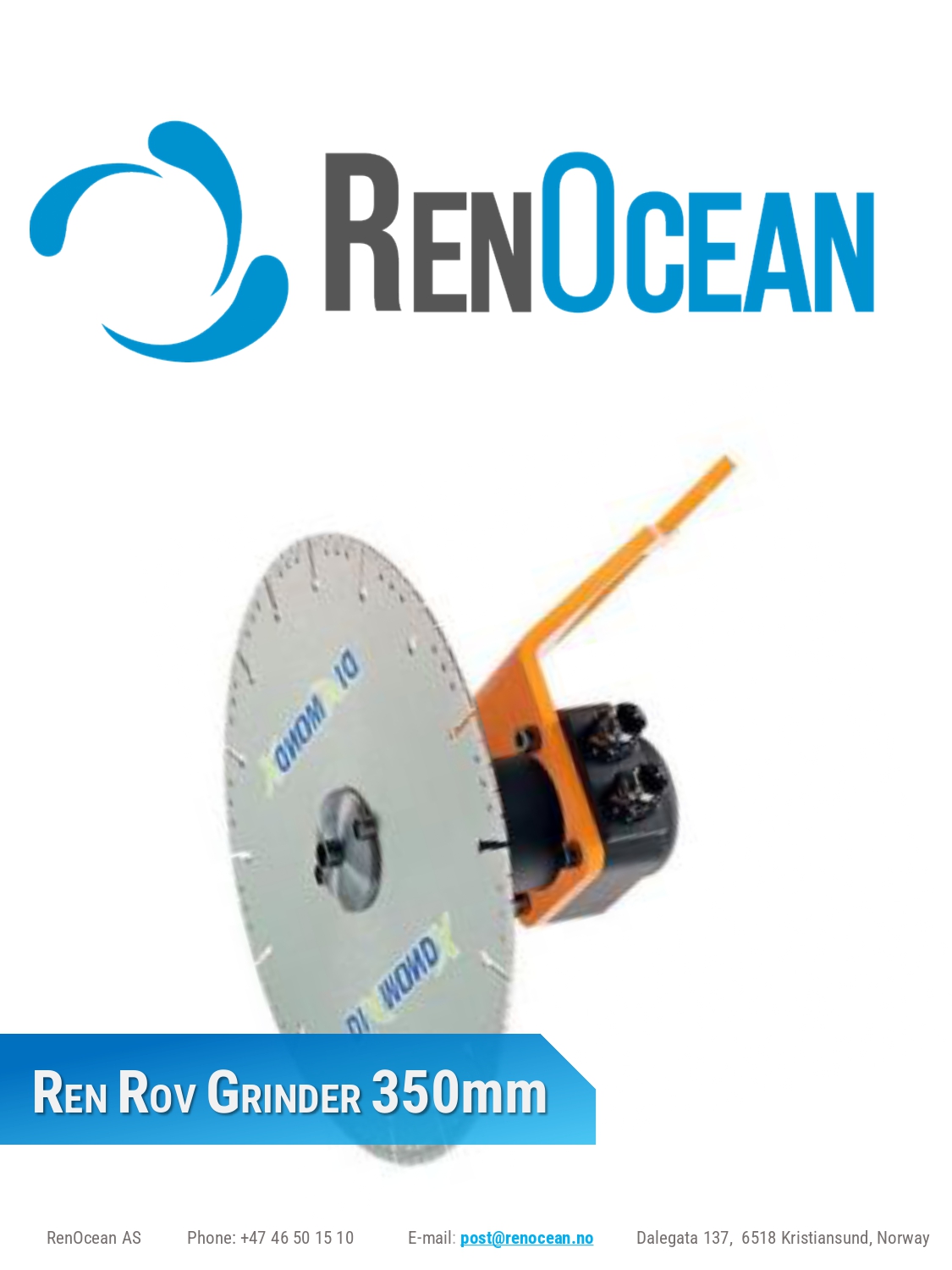 REN ROV Grinder 350mm