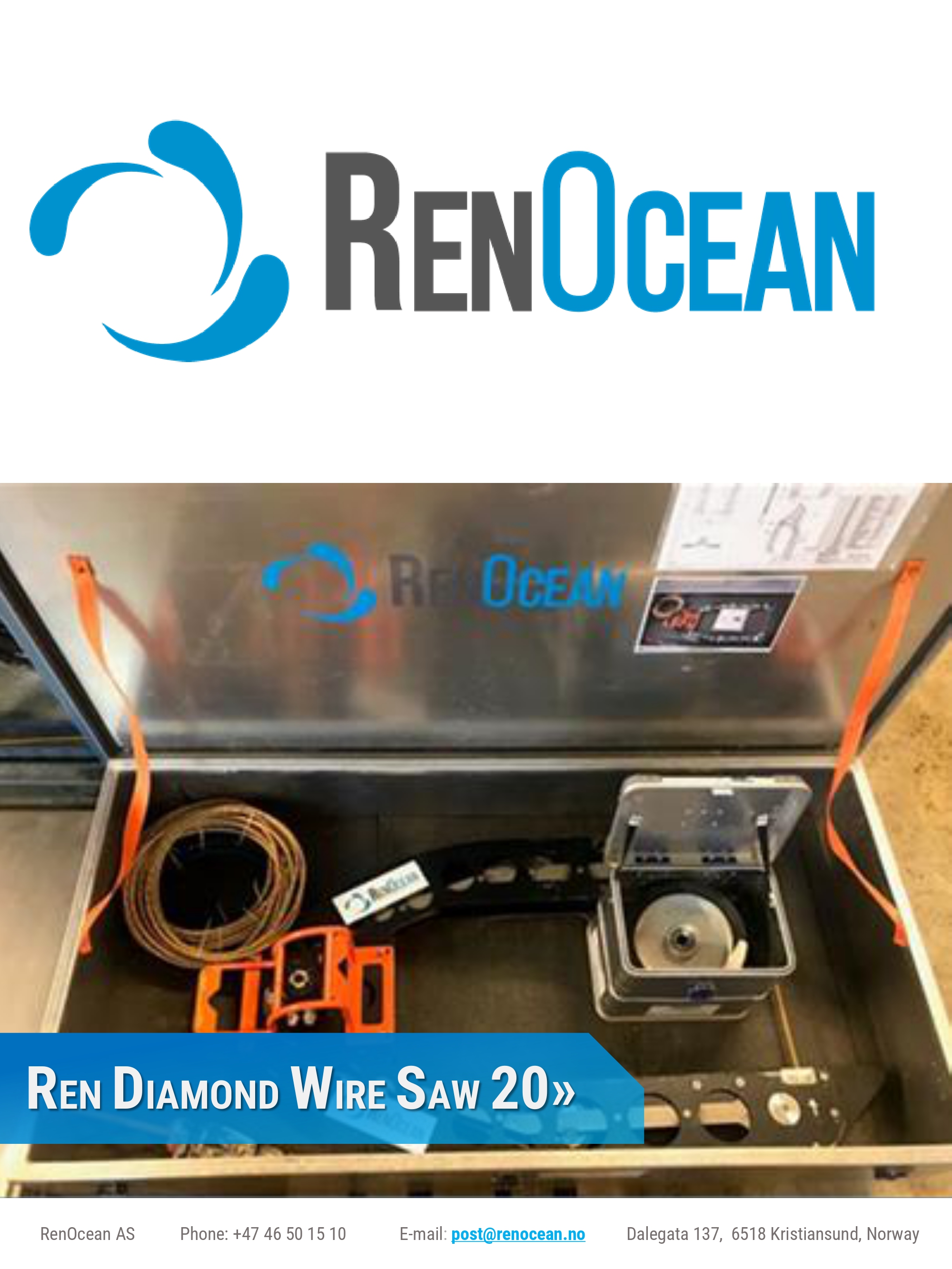 REN Diamond Wire Saw 20" 