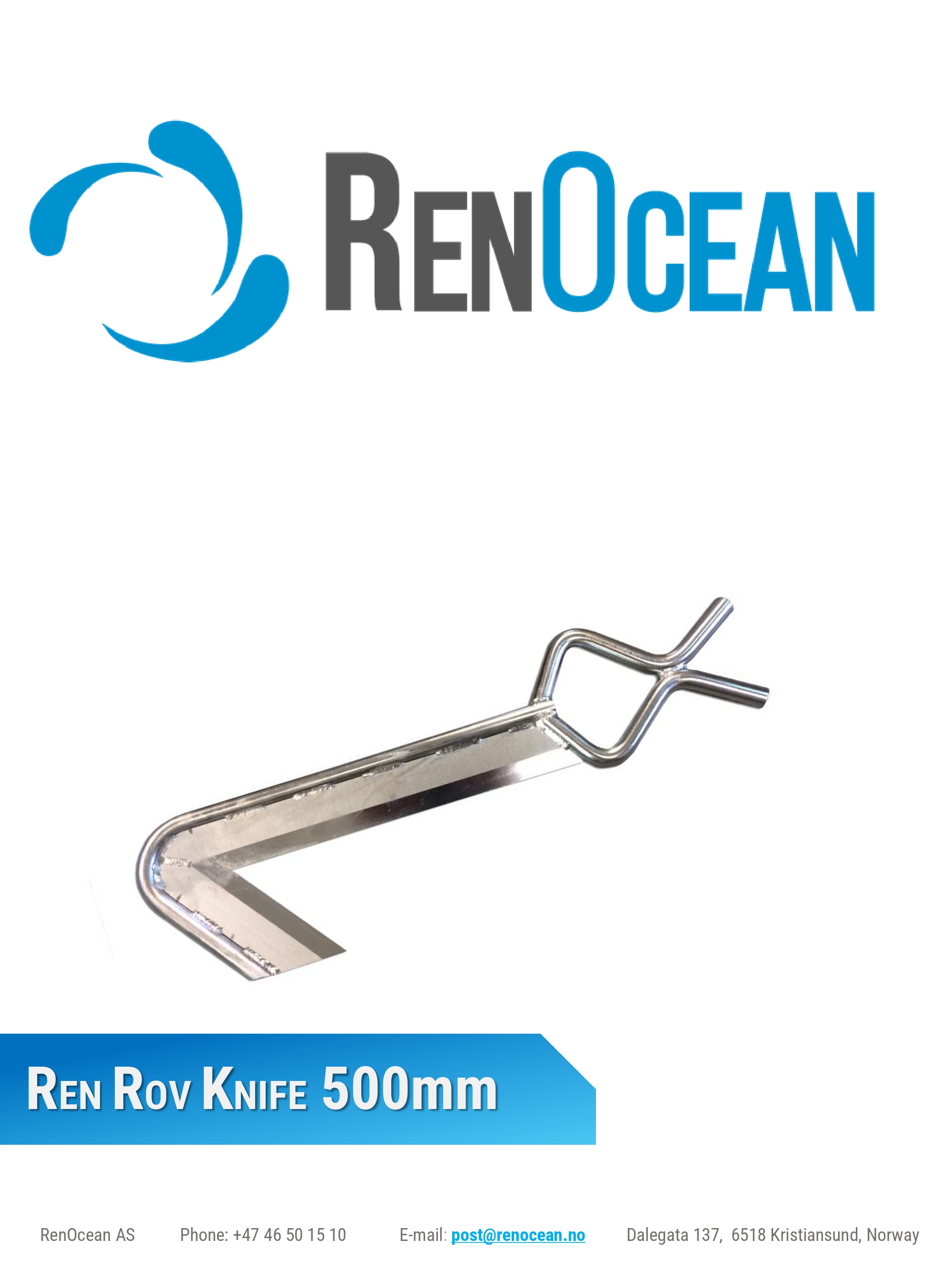 REN ROV Knife 500mm
