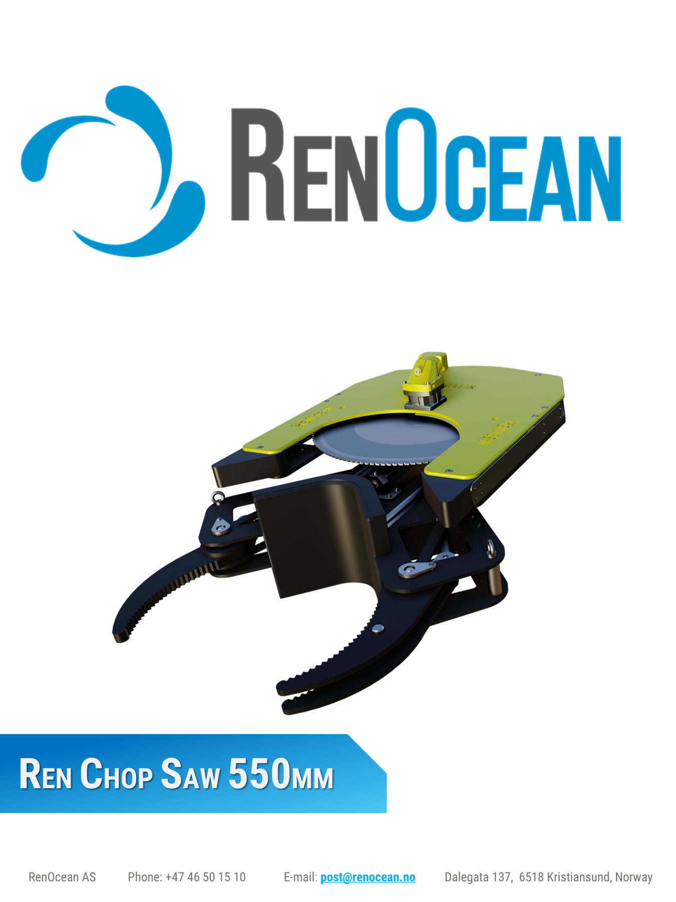 REN Chop Saw 550mm