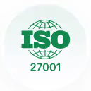 ISO 27001 badge