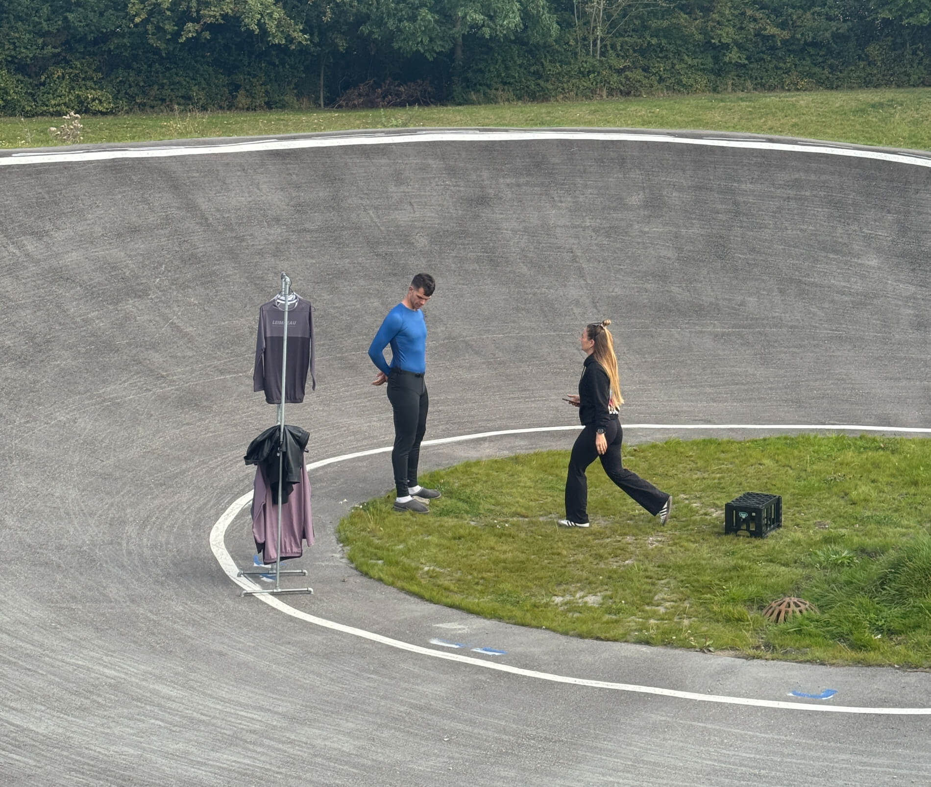 Billed fra første Leimbeau foto shoot