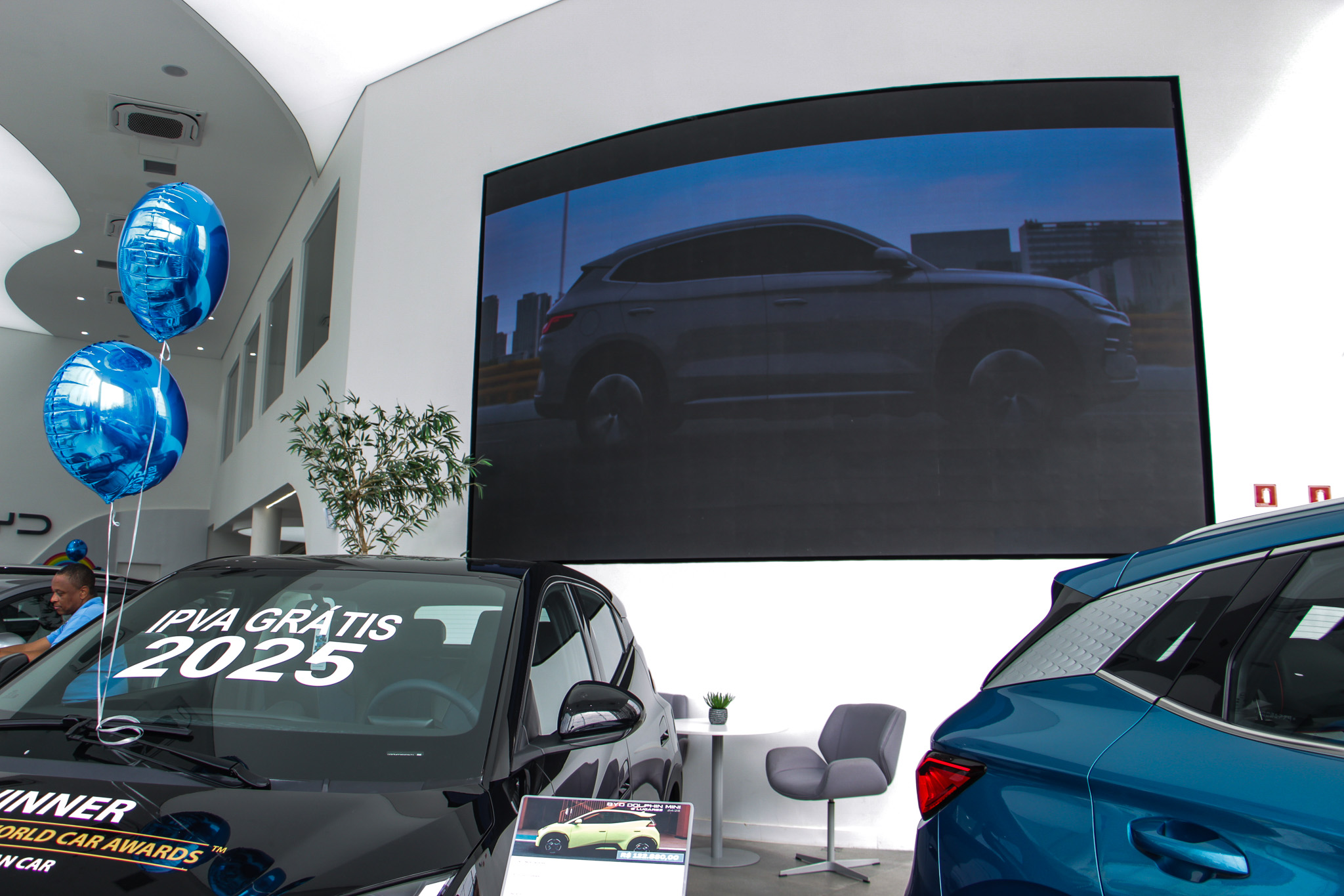 Painel de LED Indoor - Curvo