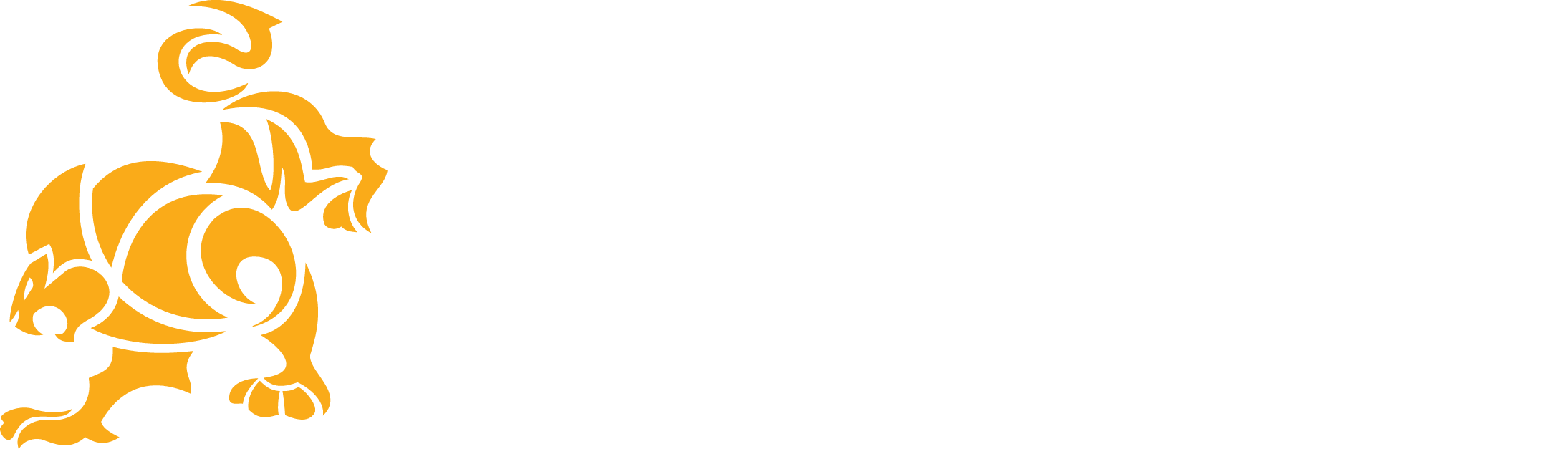 Stylized orange lion graphic next to bold white letters IBJJF on black background.