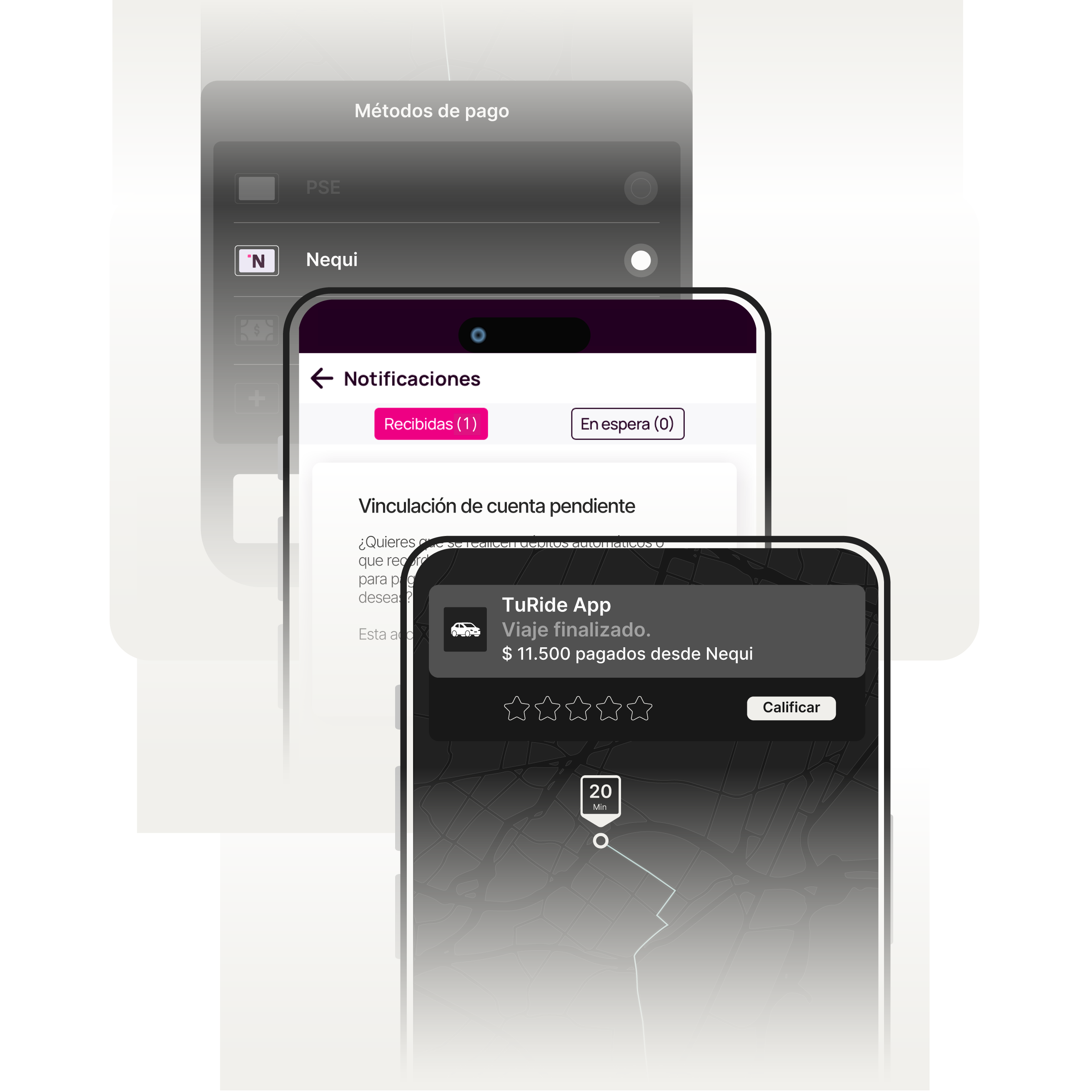 Pantalla de transacción aprobada con resumen de pago y confirmación en tiempo real en Cobre