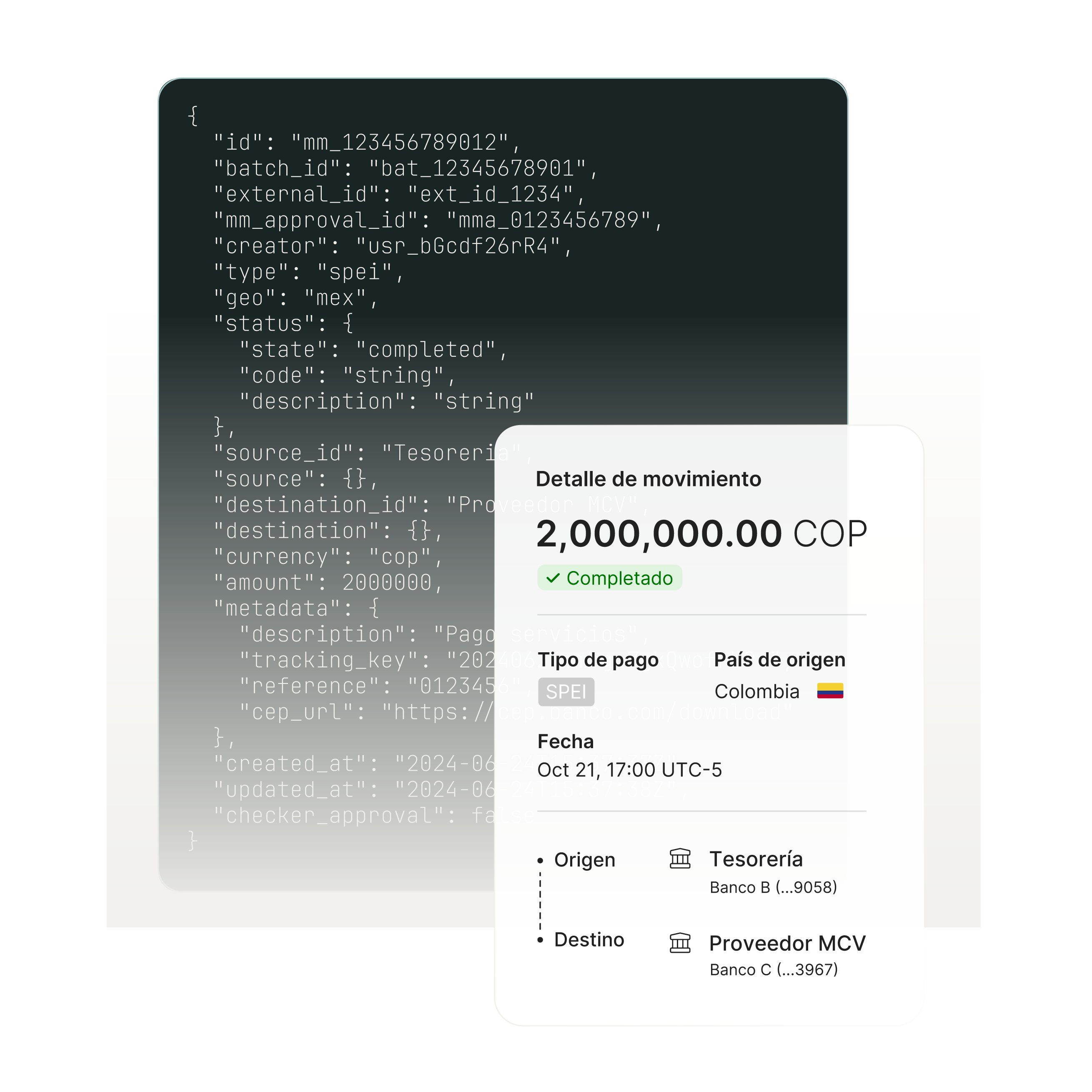 Mobile screen showing a kitchen with a virtual tour badge