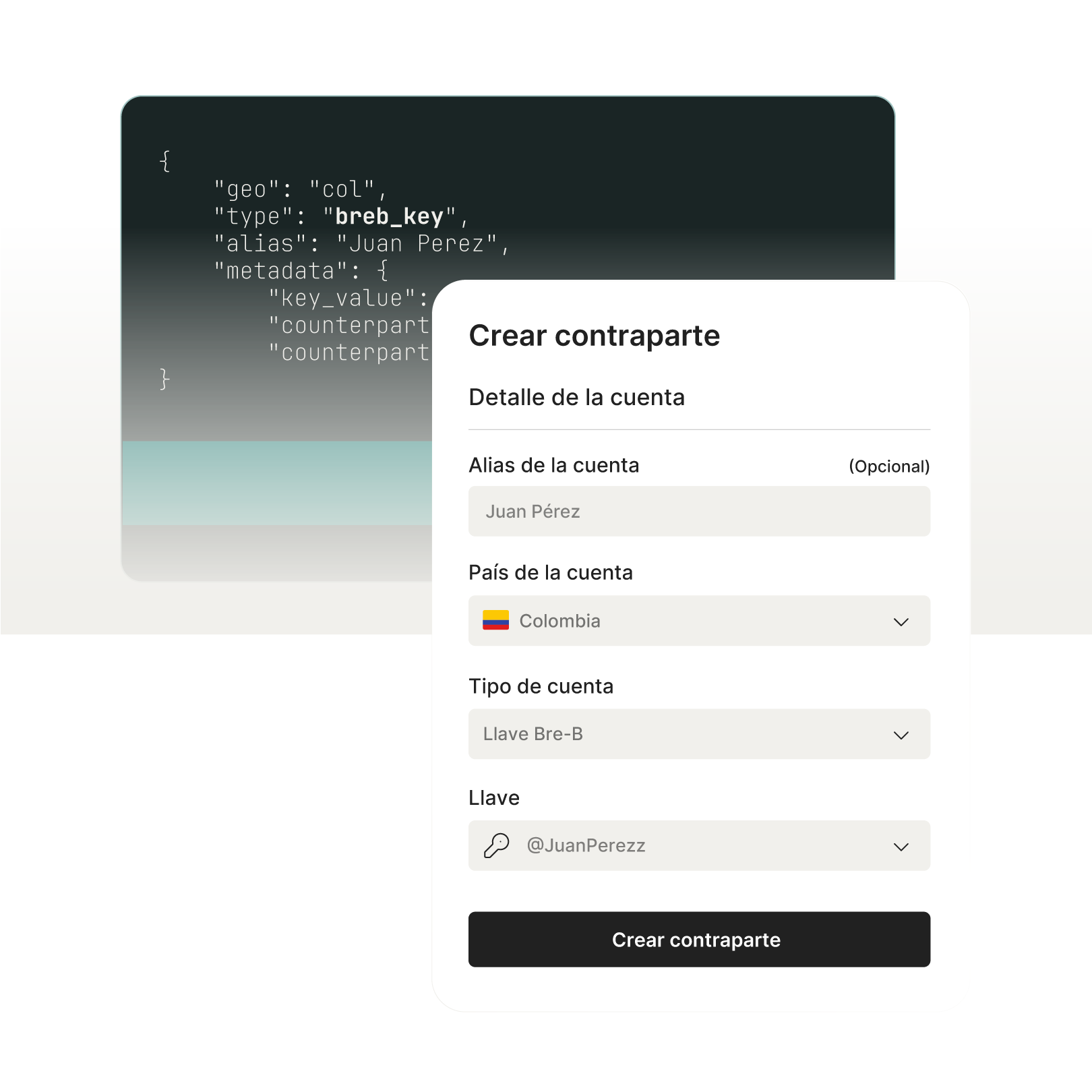 Rieles de pago Bre-B y Fast Pay para desembolsos instantáneos a cuentas bancarias y billeteras digitales